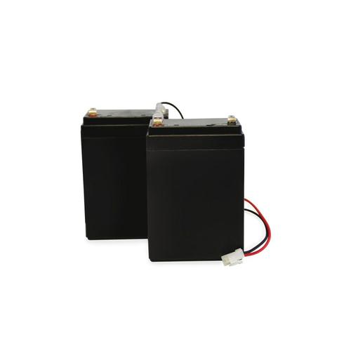 Kit 2 batteries secours pour motorisation de portail - 12/24 VOLTS 2,2AH