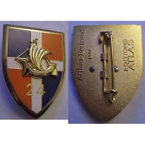 Insigne  24° Régiment D'infanterie
