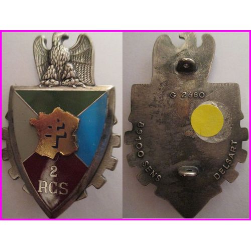 Insigne 2° Régiment De Commandement Et De Soutien