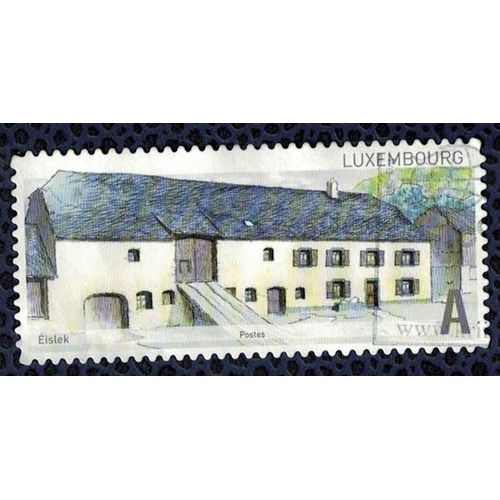 Luxembourg 2011 Oblitéré Used Maison Eislek Oesling Région Couvrant Le Nord Du Gdl