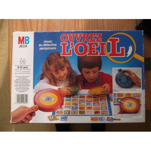 Jeu Ouvrez L'oeil