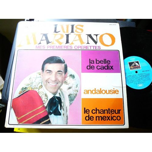 Disque 33t Luis Mariano Mes Premières Opérettes