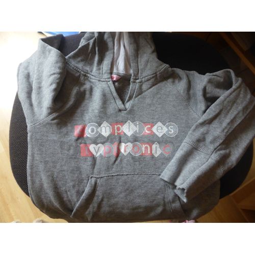 Sweat Complices . Coton 5 Ans Gris