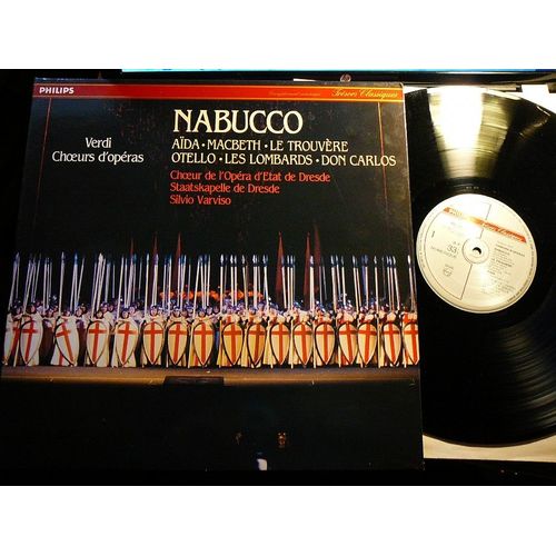 Disque 33t Verdi Nabucco Choeurs D'opéra