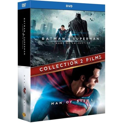 Collection 2 Films : Batman V Superman : L'aube De La Justice + Man Of Steel