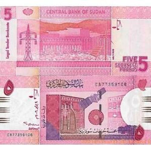 Billet De Banque Paraguay Pk N° 195 - 5 Guaranis