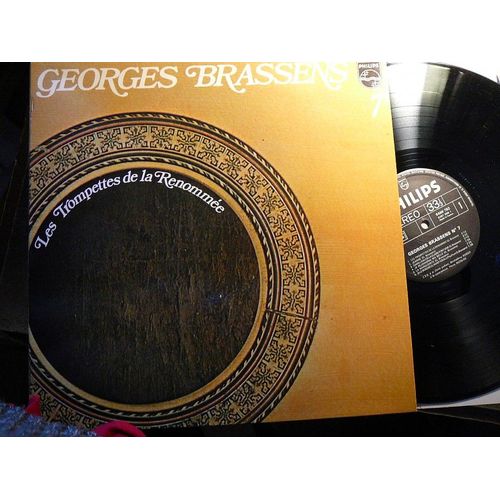 Disque 33t Georges Brassens Les Trompettes De La Renommée N° 7