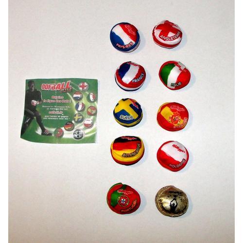 Oofball 2012 Collection Complete + Steve Mandanda Collector Petit Ballon Tissus