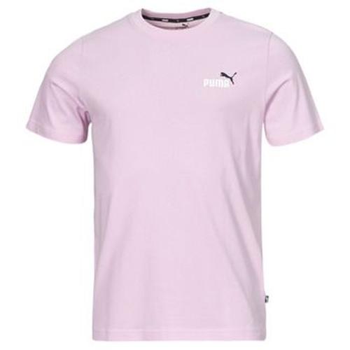 T-Shirt Puma Ess+ 2 Col Small Logo Tee Rose