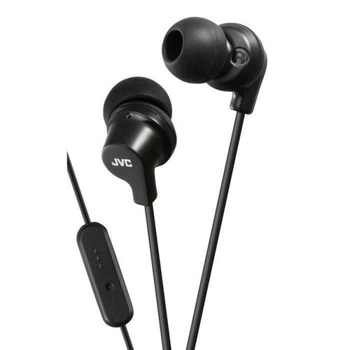 HA-FR15-B-E - Ecouteurs noirs intra-auriculaires avec commande/ microphone - Powerful Sound