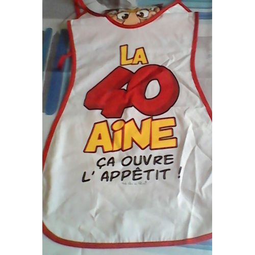 Tablier Humoristique 40 Ans