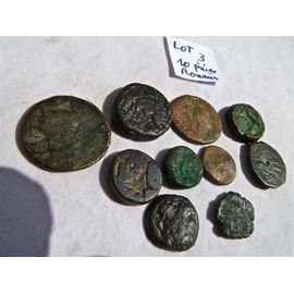 10 Piéces Romaines Lot 3