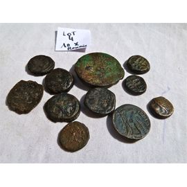 Lot De 10 Piéces Romaines Lot Numero 4