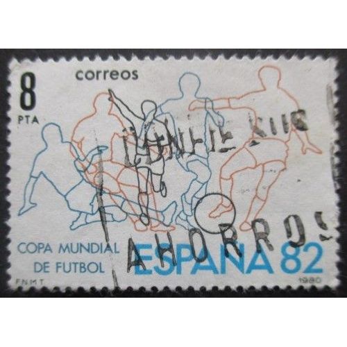 Espagne N°2217 Coupe Du Monde De Football Oblitéré