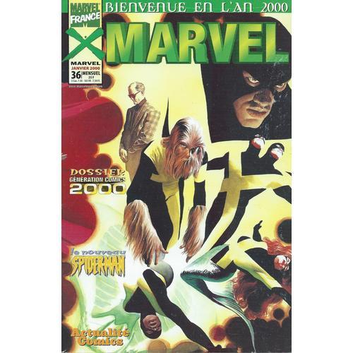 " Le Réveil " ( Earth X - Génération X - Captain America & Nick Fury ) : Le Magazine Marvel N° 36 ( Janvier 2000 )