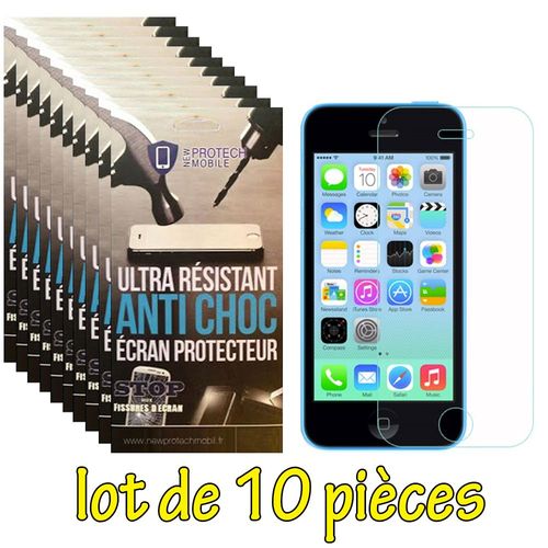 Lot De 10 Films Haute Protection New Protech Pour Iphone 5c