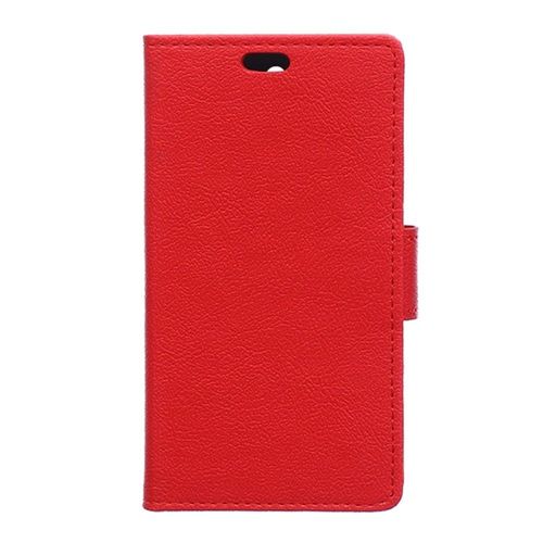Etui Portefeuille Avec Rabat Latéral Rouge Pour Desire 530 Desire 630