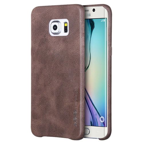 Coque Souple Xlevel Vintage Pour Samsung Galaxy S6 Edge Plus Coloris Marron