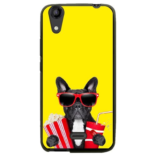 Coque Souple Pour Lg Bello Ii Avec Impression Motifs Bulldog Cinema
