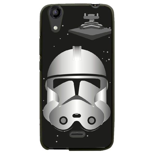 Coque Souple Pour Lg Bello Ii Avec Impression Motifs Clone Et Vaisseau Spatial
