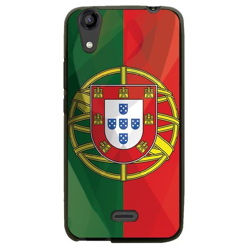 Coque Souple Pour Lg Bello Ii Avec Impression Motifs Drapeau Du Portugal
