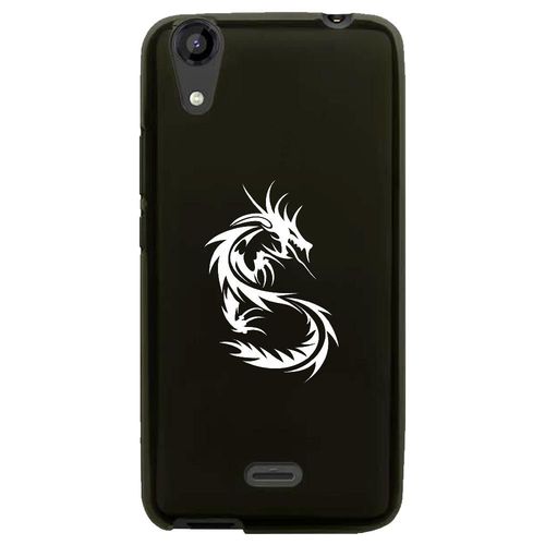Coque Souple Pour Lg Bello Ii Avec Impression Motifs Dragon Tribal