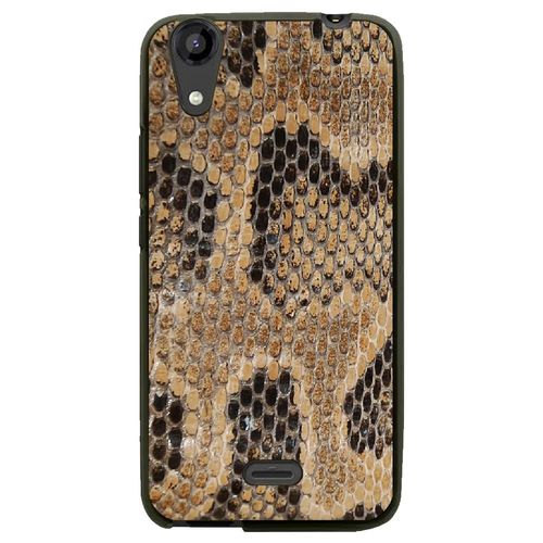 Coque Souple Pour Lg Bello Ii Avec Impression Motifs Peau De Serpent