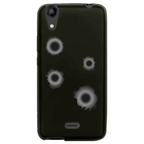 Coque Souple Pour Lg Bello Ii Avec Impression Motifs Impacts De Balles