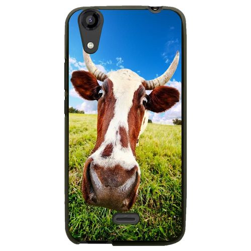 Coque Souple Pour Lg Bello Ii Avec Impression Motifs Vache