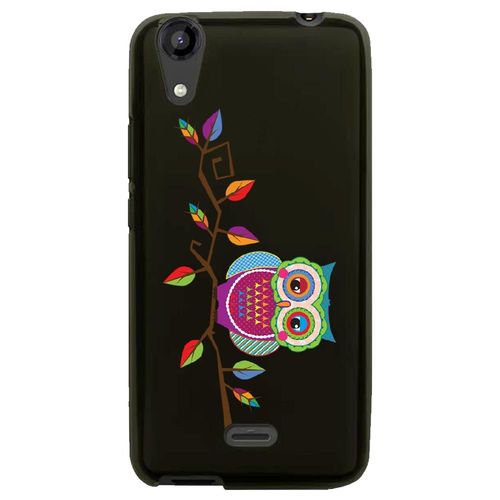 Coque Souple Pour Lg Bello Ii Avec Impression Motifs Chouette Sur Une Branche