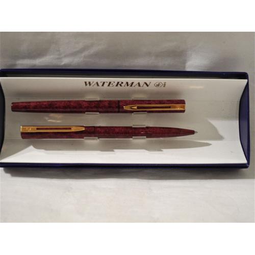 Parure Waterman Stylo Bille Et Stylo Plume