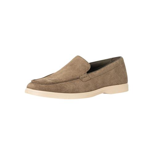 Clarks Mocassins Torford Easy En Daim Vert