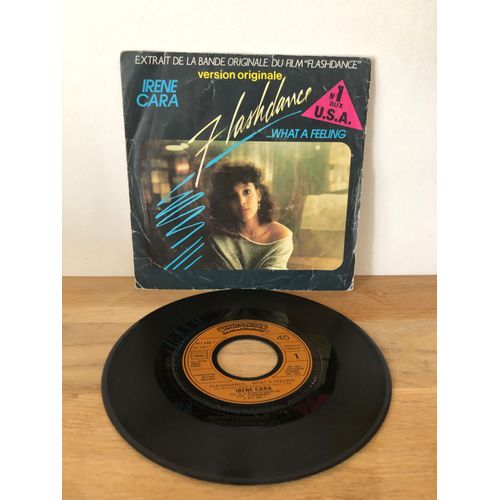 Vinyle 45 Tours-Irene Cara Flashdance What A Feeling