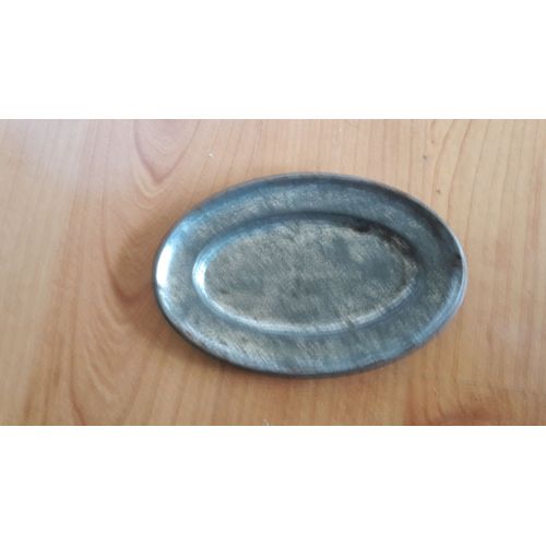 Plat Dinette Métalisé Ancien