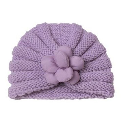 Bonnet D'hiver Tricot¿¿ Pour B¿¿B¿¿ Fille, Bonnet Turban, Bonnet Pour Nouveau-N¿¿ Hz576