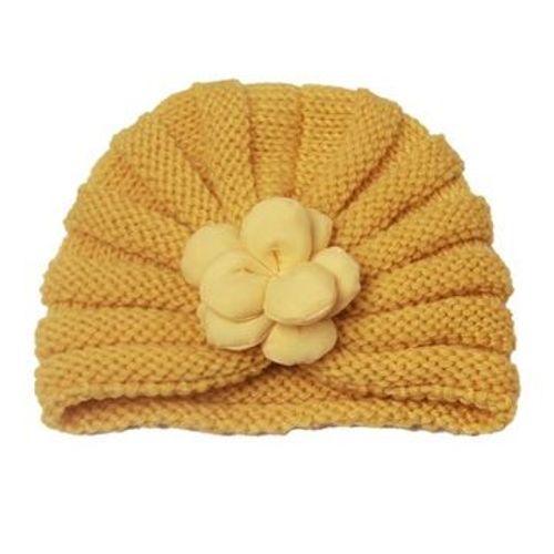 Bonnet D'hiver Tricot¿¿ Pour B¿¿B¿¿ Fille, Bonnet Turban, Bonnet Pour Nouveau-N¿¿ Hz585