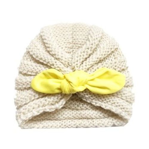 Bonnet D'hiver Tricot¿¿ Pour B¿¿B¿¿ Fille, Bonnet Turban, Bonnet Pour Nouveau-N¿¿ Hz590