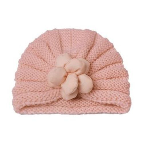 Bonnet D'hiver Tricot¿¿ Pour B¿¿B¿¿ Fille, Bonnet Turban, Bonnet Pour Nouveau-N¿¿ Hz577