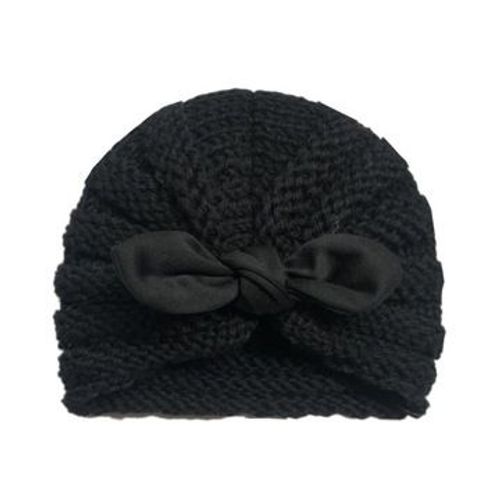 Bonnet D'hiver Tricot¿¿ Pour B¿¿B¿¿ Fille, Bonnet Turban, Bonnet Pour Nouveau-N¿¿ Hz621