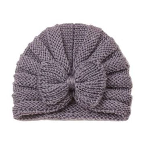 Bonnet D'hiver Tricot¿¿ Pour B¿¿B¿¿ Fille, Bonnet Turban, Bonnet Pour Nouveau-N¿¿ Hz628