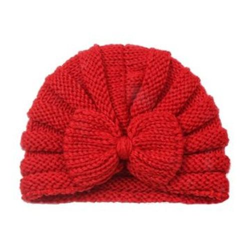 Bonnet D'hiver Tricot¿¿ Pour B¿¿B¿¿ Fille, Bonnet Turban, Bonnet Pour Nouveau-N¿¿ Hz629