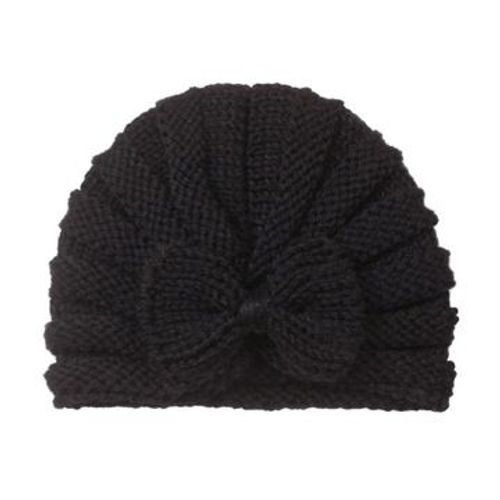 Bonnet D'hiver Tricot¿¿ Pour B¿¿B¿¿ Fille, Bonnet Turban, Bonnet Pour Nouveau-N¿¿ Hz634