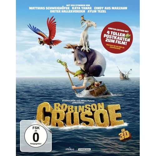 Robinson Crusoe (Blu-Ray 3d, Limited Edition)