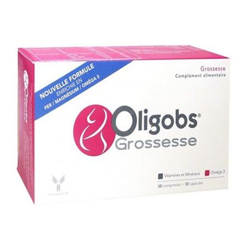 Bioes Oligobs Grossesse - Nouvelle Formule - 90 Comprimés + 90 Capsules 