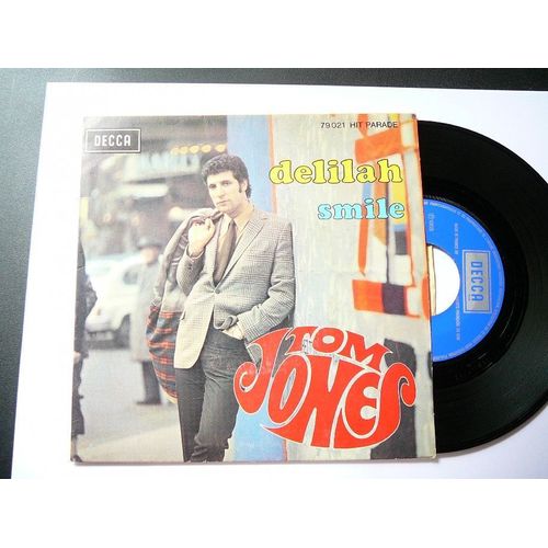 Disque 45t  Tom Jones  Delilah
