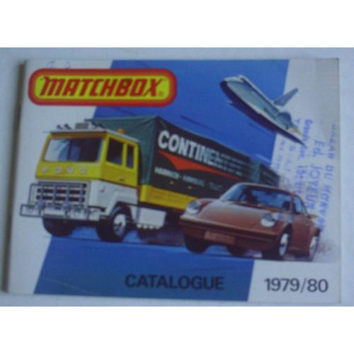Catalogue Matchbox 1979 