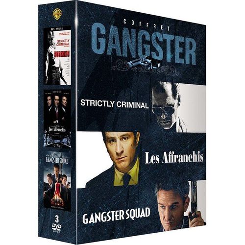 Coffret Gangster : Strictly Criminal + Les Affranchis + Gangster Squad - Pack