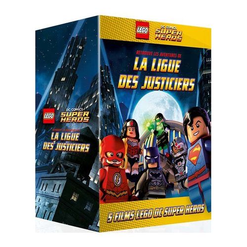 Coffret Lego Dc Comics Super Heroes : Lego Batman + La Ligue Des Justiciers Vs Bizarro + L'attaque De La Légion Maudite + L'affrontement Cosmique + S'évader De Gotham City - Édition Limitée