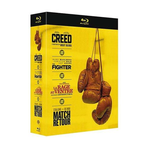 Creed + The Fighter + La Rage Au Ventre + Match Retour - Pack - Blu-Ray