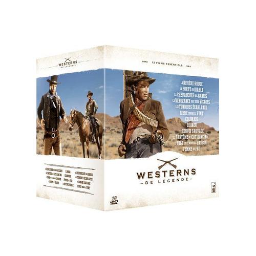 Coffret Westerns De Légende - 12 Dvd - Pack